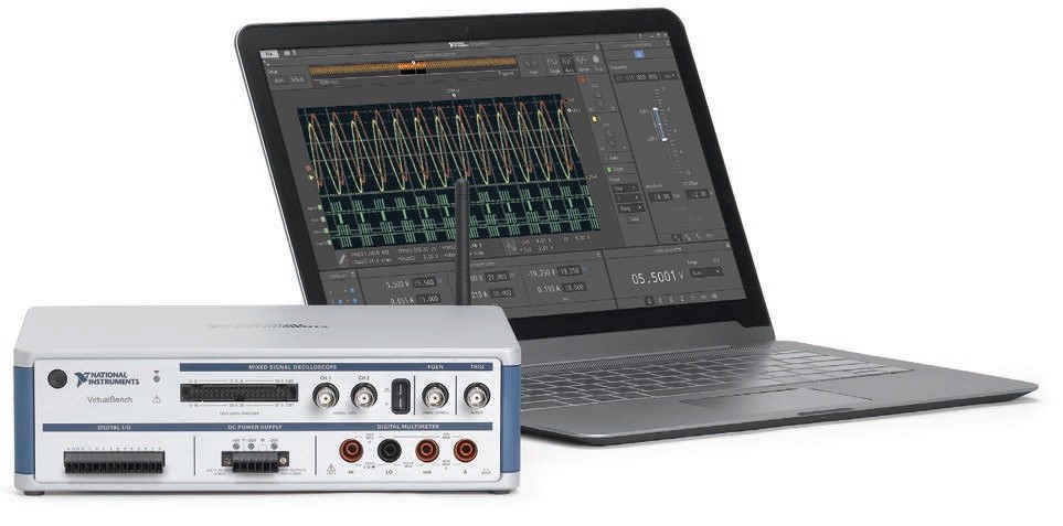 Obr.1 Universální měřící přístroj VirtualBench od NI